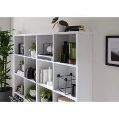 KiYDOO Étagère Shelfy II - Blanc - Largeur : 158 cm -Luxe Intérieur Magasin 1000173851 191115 18360400034 DETAILS P000000001000173851