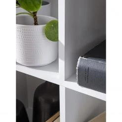 KiYDOO Étagère Shelfy II - Blanc - Largeur : 158 cm -Luxe Intérieur Magasin 1000173851 191115 18360400035 DETAILS P000000001000173851