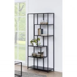 Red Living Étagère Coogee I - Noir - Hauteur : 185 cm -Luxe Intérieur Magasin 1000174114 220215 022 MOOD DETAILS P000000001000174114 mood