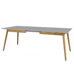 Tenzo Table Dot I - Partiellement en chêne massif - Gris / Chêne -Luxe Intérieur Magasin 1000175533 190614 06464300116 GALLERYIMAGES P000000001000175533