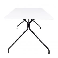 Tenzo Table Ego - Métal - Blanc / Noir -Luxe Intérieur Magasin 1000175536 190614 06464400133 GALLERYIMAGES P000000001000175536