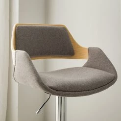 Fredriks Chaise de bar Bedsted - Tissu / Métal - Anthracite - Anthracite -Luxe Intérieur Magasin 1000176729 200305 12310700009 DETAILS P000000001000176729