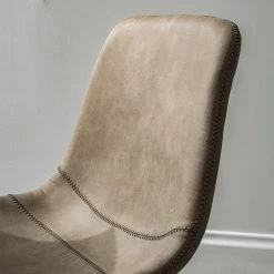 Ars manufacti Chaises Teini (lot de 2) - microfibre / Acier - Microfibre Colby: Cappuccino vintage -Luxe Intérieur Magasin 1000176743 201013 13585200023 DETAILS P000000001000176743