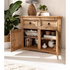 Maison Belfort Commode Finca Rustica I - Pin massif - Epicéa naturel -Luxe Intérieur Magasin 1000178020 210504 11214700006 MOOD DETAILS P000000001000178020 mood