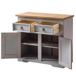 Maison Belfort Commode Finca Rustica I - Pin massif - Pin gris -Luxe Intérieur Magasin 1000178041 200417 12541000017 DETAILS P000000001000178041