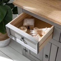 Maison Belfort Commode Finca Rustica I - Pin massif - Pin gris -Luxe Intérieur Magasin 1000178041 200511 13145700010 DETAILS P000000001000178041