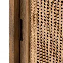 Ars manufacti Enfilade Vina I - Manguier massif / Rotin - Manguier / Noir -Luxe Intérieur Magasin 1000178078 200225 13061200018 DETAILS P000000001000178078