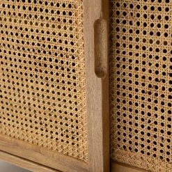 Ars manufacti Enfilade Vina I - Manguier massif / Rotin - Manguier / Noir -Luxe Intérieur Magasin 1000178078 200317 14181700005 DETAILS P000000001000178078