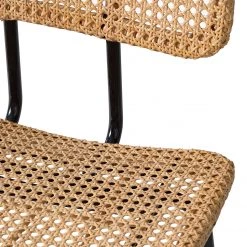 Ars manufacti Chaise Vina I - Rotin / Métal - Rotin / Noir -Luxe Intérieur Magasin 1000178092 200225 13061300041 DETAILS P000000001000178092