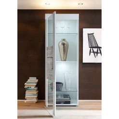 LC Spa Vitrine Easy - Blanc brillant / Imitation béton -Luxe Intérieur Magasin 1000178267 201029 08533300582 MOOD DETAILS P000000001000178267 mood