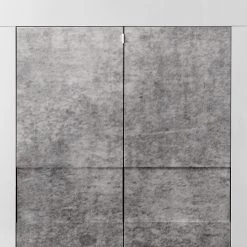 LC Spa Buffet haut Easy - Blanc brillant / Imitation béton -Luxe Intérieur Magasin 1000178272 201029 08550400604 DETAILS P000000001000178272