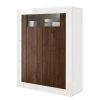 LC Spa Buffet haut Urbino - Imitation noisetier / Blanc