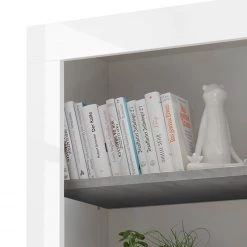 LC Spa Étagère Urbino - Imitation béton / Blanc -Luxe Intérieur Magasin 1000178459 201029 09075500792 DETAILS P000000001000178459