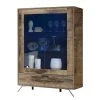 LC Spa Armoire vitrine Palma - Imitation Pero