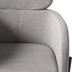 Mørteens Chaises à accoudoirs Menly - Tissu / Métal - Noir - Gris -Luxe Intérieur Magasin 1000179460 200121 14403300028 DETAILS P000000001000179460