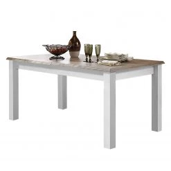Ridgevalley Table Curzu - Extensible - Taupe - Largeur : 180 cm