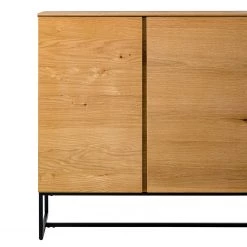 Ars Natura Buffet Nozza I - Placage en bois véritable - Chêne / Noir -Luxe Intérieur Magasin 1000182824 200214 14501900040 DETAILS P000000001000182824