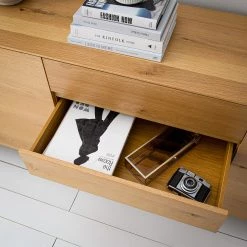 Ars Natura Buffet Nozza I - Placage en bois véritable - Chêne / Noir -Luxe Intérieur Magasin 1000182824 200306 14374700017 MOOD DETAILS P000000001000182824 mood