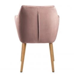 Mørteens Chaises à accoudoirs Nicholas VI - Velours / Chêne massif - 1 chaise -Luxe Intérieur Magasin 1000183898 190911 16492300004 DETAILS P000000001000183898