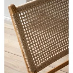 Ars manufacti Fauteuil design Sulina - Rotin /Teck massif - Naturel / Teck -Luxe Intérieur Magasin 1000183938 200529 13172000004 DETAILS P000000001000183938