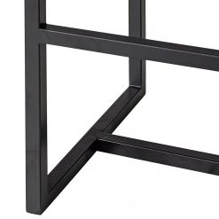 Ars manufacti Tabouret de bar Woodson - Cuir véritable / Métal -Marron cognac / Noir -Luxe Intérieur Magasin 1000183945 200206 07294400005 DETAILS P000000001000183945