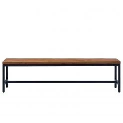 Ars manufacti Banc Grasby I - Pin massif / Métal - Pin foncé / Noir -Luxe Intérieur Magasin 1000183986 200406 13020600002 DETAILS P000000001000183986