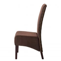 Ars Natura Chaises Julio (lot de 2) - Imitation cuir / Rotin - Marron vintage / Marron clair chiné -Luxe Intérieur Magasin 1000184166 200317 14454600007 DETAILS P000000001000184166