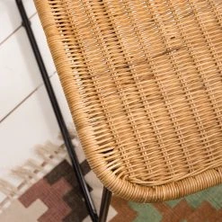 Ars manufacti Chaises Vuna (lot de 2) - Rotin / Métal - Rotin naturel / Noir -Luxe Intérieur Magasin 1000184175 200317 14370000006 DETAILS P000000001000184175