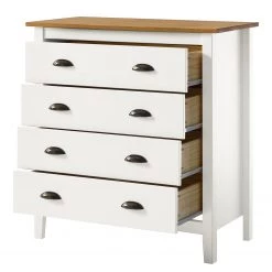 Maison Belfort Commode Rivery II - Pin massif - Blanc -Luxe Intérieur Magasin 1000187565 200205 11113100002 DETAILS P000000001000187565