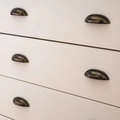 Maison Belfort Commode Rivery II - Pin massif - Blanc -Luxe Intérieur Magasin 1000187565 200312 14522700004 DETAILS P000000001000187565