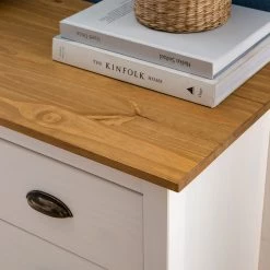 Maison Belfort Commode Rivery II - Pin massif - Blanc -Luxe Intérieur Magasin 1000187565 200312 14522700005 DETAILS P000000001000187565