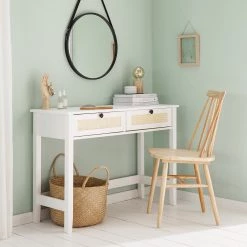 Maison Belfort Console Belleria - Pin massif - Blanc -Luxe Intérieur Magasin 1000187588 200430 14091200006 MOOD DETAILS P000000001000187588 mood