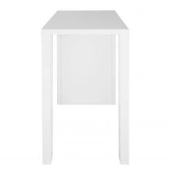 Loftscape Table haute Wincle - Métal - Blanc brillant / Chrome -Luxe Intérieur Magasin 1000189809 210813 11051700047 DETAILS P000000001000189809