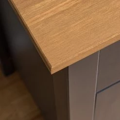 Maison Belfort Buffet Rivery - Pin massif - Anthracite -Luxe Intérieur Magasin 1000193132 200302 15340800010 DETAILS P000000001000193132