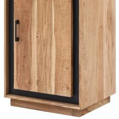 Ars Natura Buffet Weldon - Acacia massif / Placage en pierre / Acacia / Noir -Luxe Intérieur Magasin 1000196166 200114 13263900006 DETAILS P000000001000196166