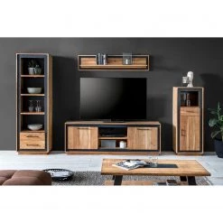 Ars Natura Buffet Weldon - Acacia massif / Placage en pierre / Acacia / Noir -Luxe Intérieur Magasin 1000196166 200120 15233800001 MOOD DETAILS P000000001000196166 mood