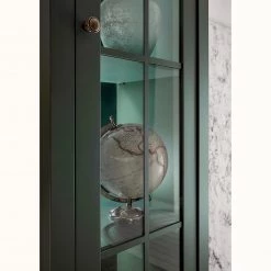 Ridgevalley Vitrine Beauville I - Vert mousse / Doré -Luxe Intérieur Magasin 1000196320 191127 09002900025 DETAILS P000000001000196320