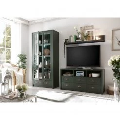 Ridgevalley Vitrine Beauville II - Vert mousse / Doré -Luxe Intérieur Magasin 1000196332 191127 09003400062 MOOD DETAILS P000000001000196332 mood