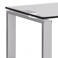 Fredriks Console Unnau I - Verre / Métal - Chrome -Luxe Intérieur Magasin 1000200142 200205 06092200020 DETAILS P000000001000200142