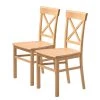 Schösswender Chaises Romeo (lot de 2) - Hêtre massif