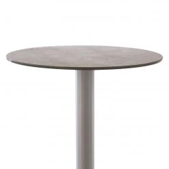 Fredriks Table haute Zilker I - Verre sécurité / Acier inoxydable - Acier inoxydable - Mocca -Luxe Intérieur Magasin 1000201162 200317 18351100056 DETAILS P000000001000201162