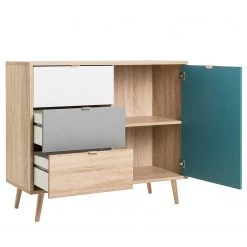 Norrwood Commode Bibury II - Multicolore / Imitation chêne Sonoma -Luxe Intérieur Magasin 1000202458 200124 09542300130 DETAILS P000000001000202458