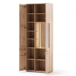 Loftscape Vitrine Salvo II - Partiellement en chêne massif - Planches de chêne Bianco / Gris -Luxe Intérieur Magasin 1000207361 200317 14292500110 DETAILS P000000001000207361