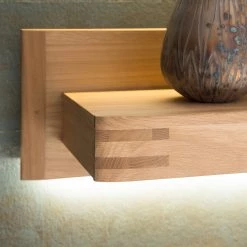 Loftscape Tablettes murales Salvo I (lot de 2) - Placage en chêne véritable - Planches de chêne Bianco -Luxe Intérieur Magasin 1000207369 200317 14301600178 DETAILS P000000001000207369