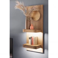 Loftscape Étagère murale Salvo - Placage en chêne véritable - Planches de chêne Bianco -Luxe Intérieur Magasin 1000207374 200317 14305000217 MOOD DETAILS P000000001000207374 mood