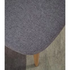 Mørteens Chaises capitonnées Jacklin II (2 él.) - Tissu / Métal - Imitation chêne - Gris clair -Luxe Intérieur Magasin 1000208746 210106 06513500006 DETAILS P000000001000208746