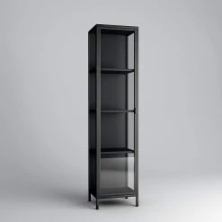 Loftscape Vitrine Cowee - Verre / Métal - Noir -Luxe Intérieur Magasin 1000209623 200430 06151400012 MOOD DETAILS P000000001000209623 mood