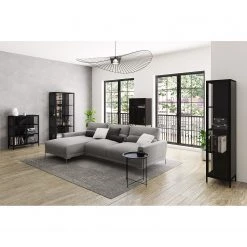 Loftscape Vitrine Cowee - Verre / Métal - Noir -Luxe Intérieur Magasin 1000209623 200706 13422000007 MOOD DETAILS P000000001000209623 mood