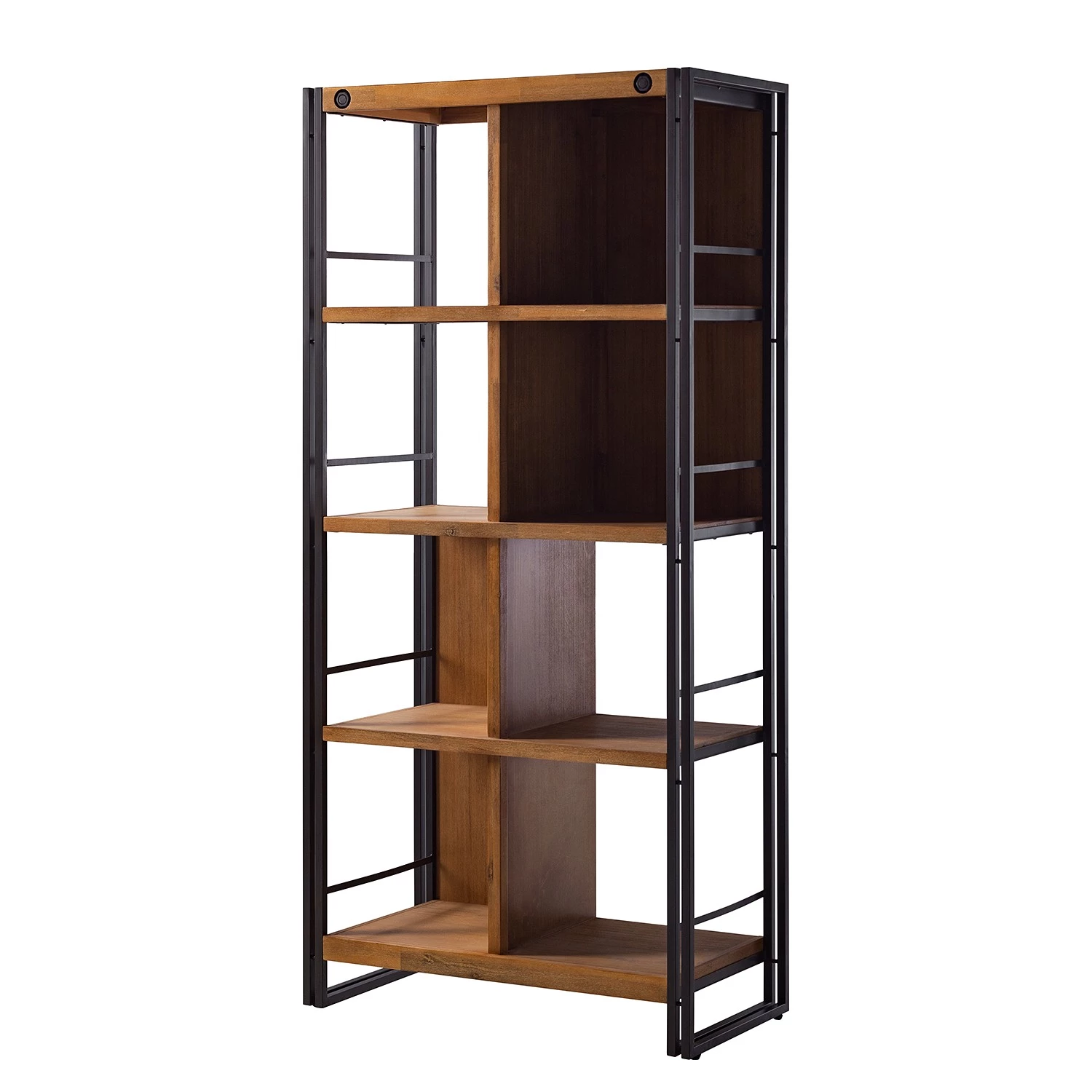 Ars manufacti Étagère Manchester VII - Acacia massif / Métal - Acacia / Anthracite 1 Ars manufacti Étagère Manchester VII - Acacia massif / Métal - Acacia / Anthracite