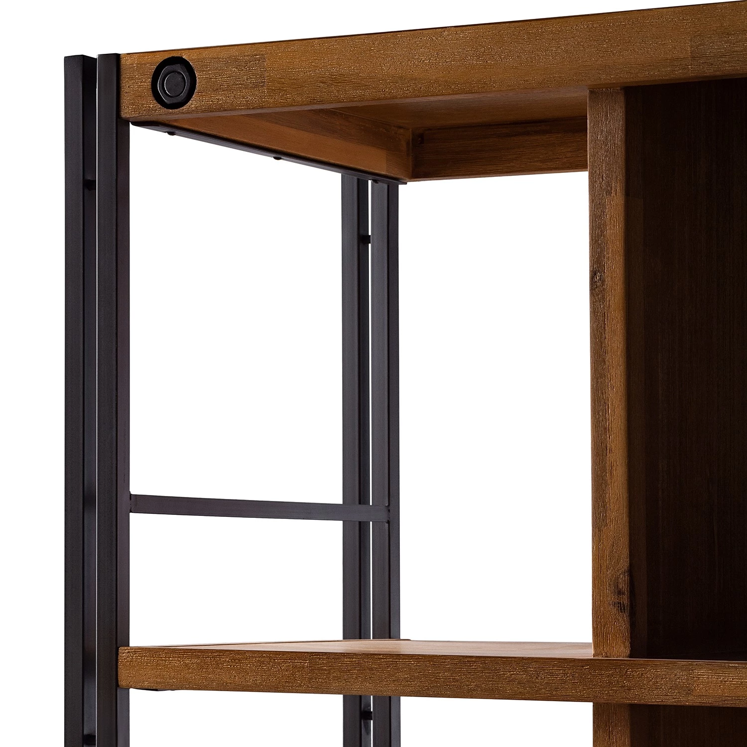 Ars manufacti Étagère Manchester VII - Acacia massif / Métal - Acacia / Anthracite 5 Ars manufacti Étagère Manchester VII - Acacia massif / Métal - Acacia / Anthracite – Image 5